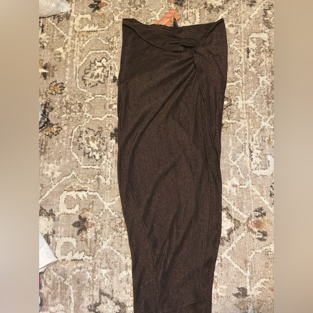 SHEIN HIGH LEG MAXI SKIRT